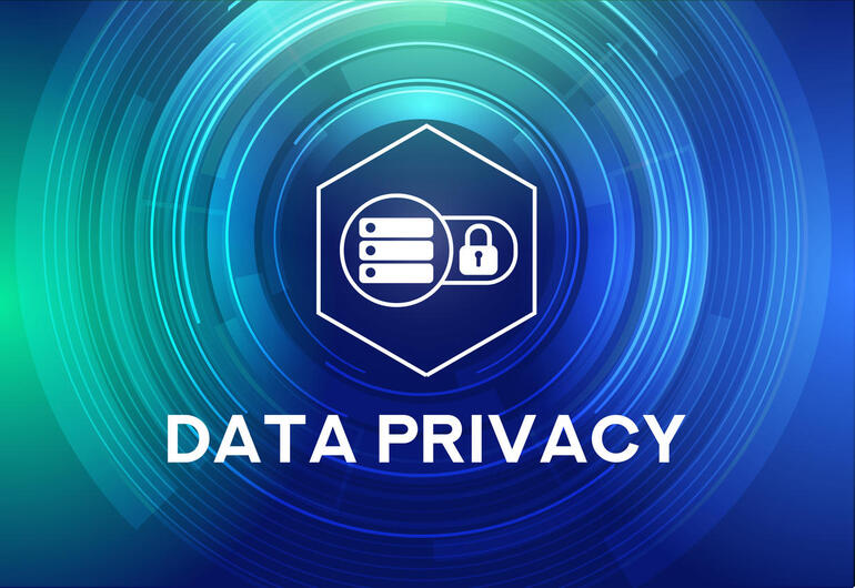 Data Privacy Icon Concept